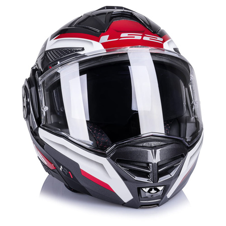 Kask Szczękowy LS2 FF901 Advant X Spectrum Black Red