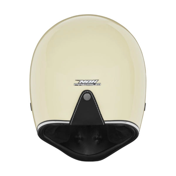 Kask integralny motocyklowy NOX NP101 SEVENTY TWO Kremowy połysk