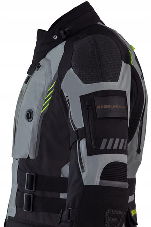 Męska Kurtka Rebelhorn Patrol Grey Black Fluo
