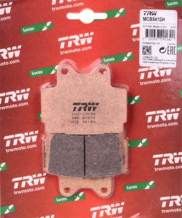 Klocki Hamulcowe TRW MCB541SH