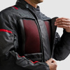 Kurtka Motocyklowa Rebelhorn Cubby V Black/Anthracite/Red