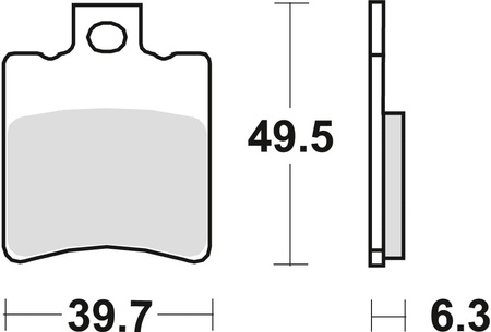 Klocki Hamulcowe TRW MCB674