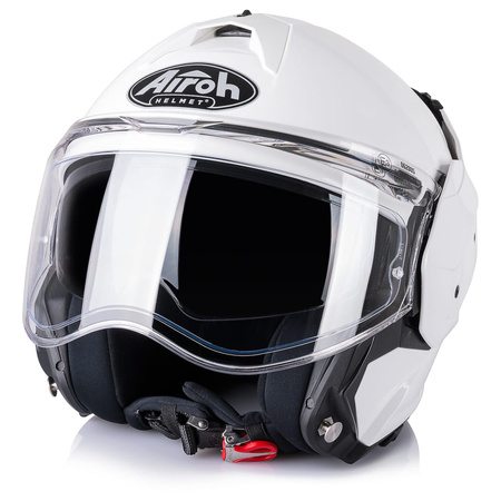 Kask Szczękowy Airoh Mathisse White Gloss
