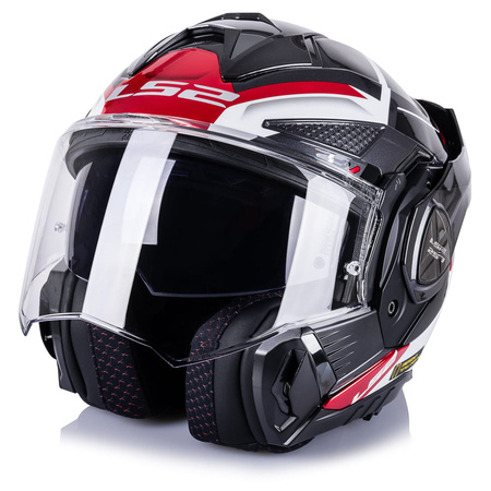 Kask Szczękowy LS2 FF901 Advant X Spectrum Black Red