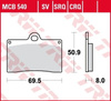 Klocki Hamulcowe TRW MCB540