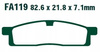 Klocki Hamulcowe EBC FA119TT