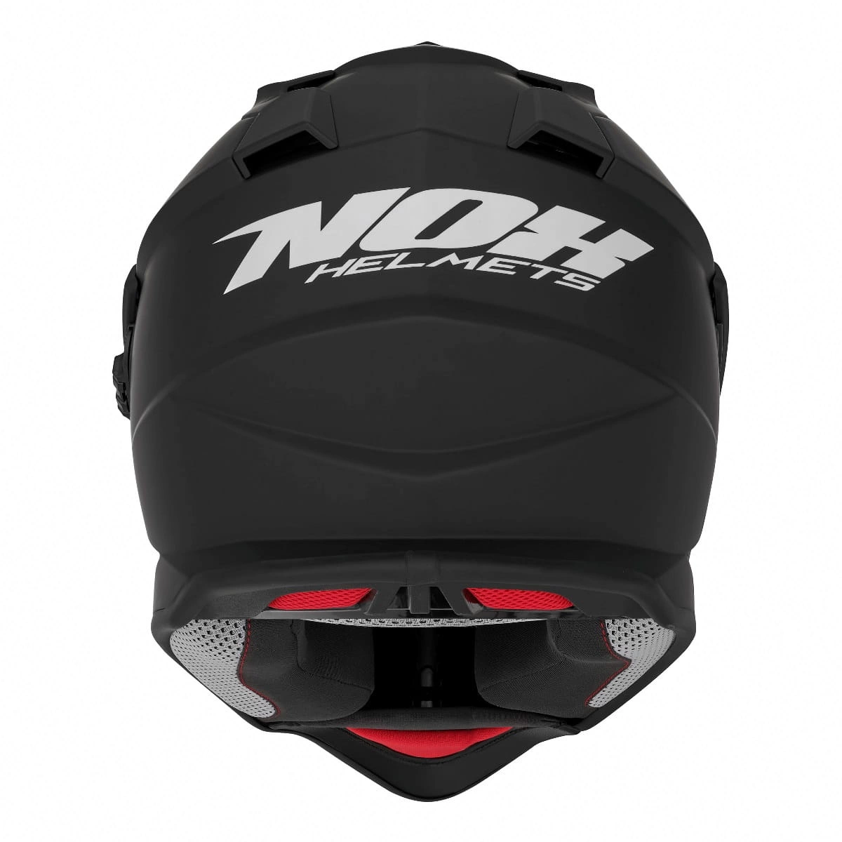 Kask off-roadowy motocyklowy NOX N312 Czarny mat