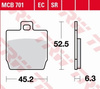 Klocki Hamulcowe TRW MCB701EC