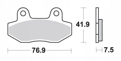 Klocki Hamulcowe SBS 814HS