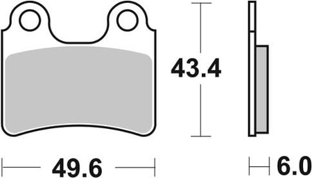 Klocki Hamulcowe SBS 802HF