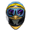 Kask integralny HJC F71 MONKEY DJ BLUE ORANGE