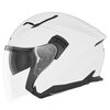 Kask Otwarty Motocyklowy NOX N130 SOLID WHITE
