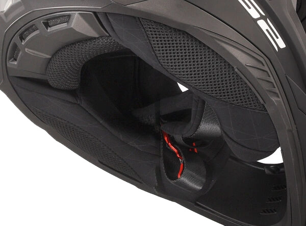 Kask LS2 MX708 FAST II DUCK H-V Pomarańczowy Czerwony