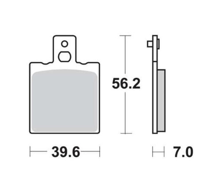 Klocki Hamulcowe TRW MCB75SI