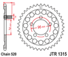 Zębatka Tylna JT JTR1315.40