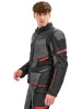 Kurtka Motocyklowa SHIMA DUNE JKT czarny czerwony
