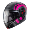 Kask szczękowy CABERG FLIP-UP HORUS X ROAD GREY BLACK PINK