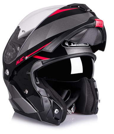 Kask Szczękowy HJC C91 Tero Black Red