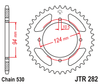 Zębatka Tylna JT JTR282.37