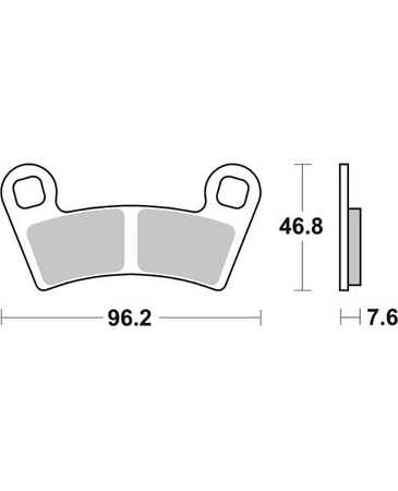 Klocki Hamulcowe SBS 898SI