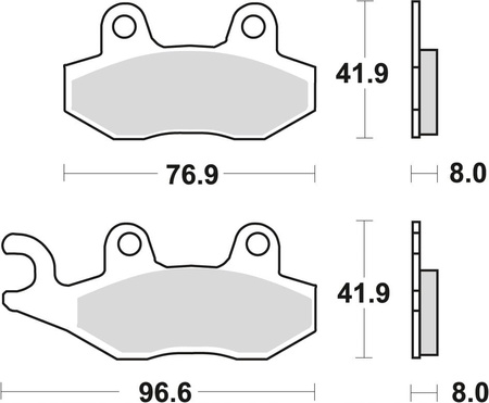 Klocki Hamulcowe TRW MCB582