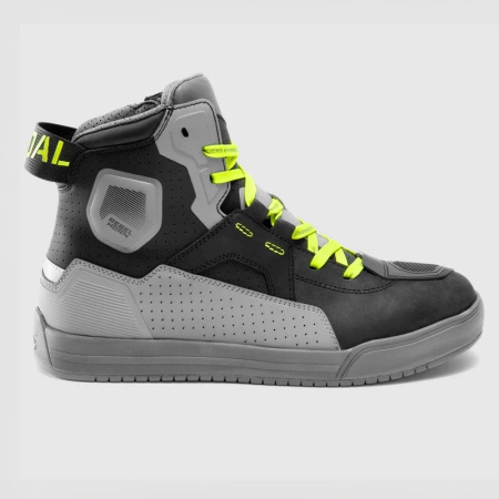Buty miejskie motocyklowe REBELHORN VANDAL II BLACK/GREY/YELLOW