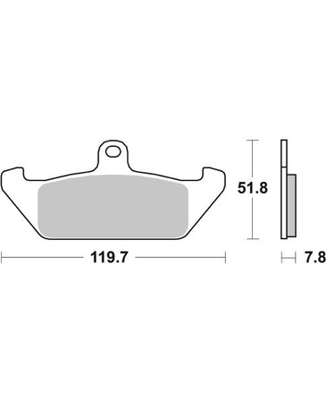 Klocki Hamulcowe SBS 594HF
