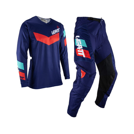 Komplet Cross LEATT 3.5 Red Navy