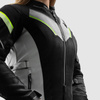 Kurtka tekstylna motocyklowa REBELHORN HIFLOW V LADY BLACK/GREY/FLUO