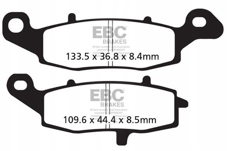 Klocki Hamulcowe EBC FA229V