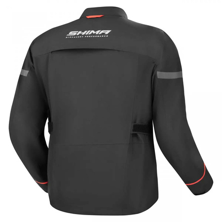 Kurtka Motocyklowa Męska 3w1 SHIMA ALPHA BLACK