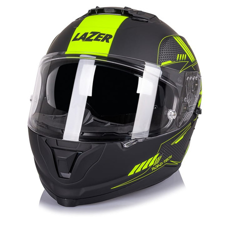 Kask Integralny Lazer Rafale Evo Roadtech Black Yellow