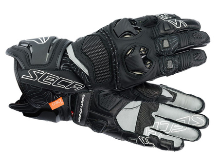 Rękawice motocyklowe Seca Ukemi Pro Black