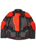 Kurtka Motocyklowa SHIMA DUNE JKT czarny czerwony