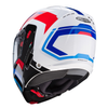 Kask szczękowy CABERG FLIP-UP HORUS X ROAD WHITE BLACK RED