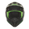 Kask Off-roadowy Motocyklowy NOX N634 GRADIANT BLACK GREEN FLUO