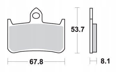 Klocki Hamulcowe SBS 622HS