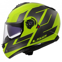 Kask Szczękowy LS2 FF908 STROBE II H-V YELLOW GREY