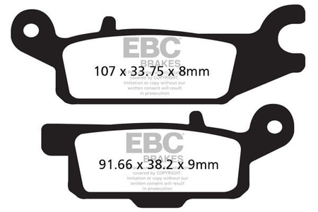 Klocki Hamulcowe EBC FA445TT