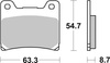 Klocki Hamulcowe SBS 555HS
