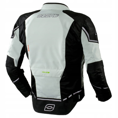 Kurtka Motocyklowa Ozone Jet II Ice Black