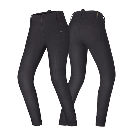 Jegginsy Motocyklowe Damskie NOX 2.0 BLACK REG