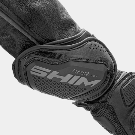 Rękawice Motocyklowe SHIMA RS-3 BLACK czarny