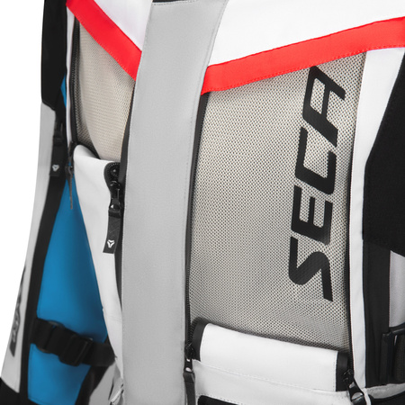 Kurtka Motocyklowa SECA ARRAKIS III GREY/BLUE/RED