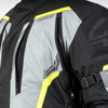 Męska Kurtka Motocyklowa Ozone Tour III Black Grey Fluo