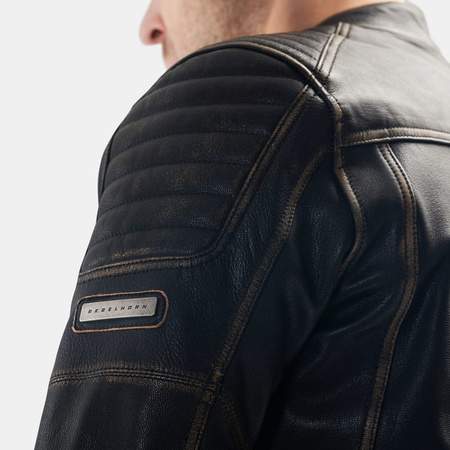 Kurtka Skórzana Motocyklowa REBELHORN HUNTER II Vintage brown