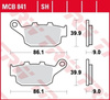 Klocki Hamulcowe TRW MCB841