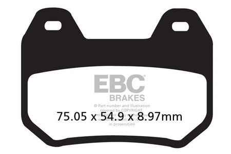 Klocki Hamulcowe EBC FA304HH