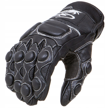 ADRAKE LEKKIE KRÓTKIE WYGODNE RĘKAWICE SKÓRZANE M