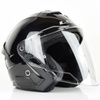Kask Motocyklowy Otwarty LS2 OF618 VERSO II SOLID BLACK GLOSS